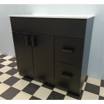 Free Standing Vanity T900F  Matte Black